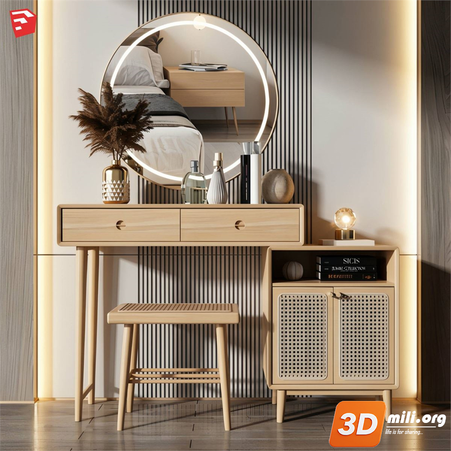 Dressing Table Skp Files 